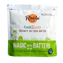 Rishta Fresh & Tasty Idli Dosa Batter 600gm